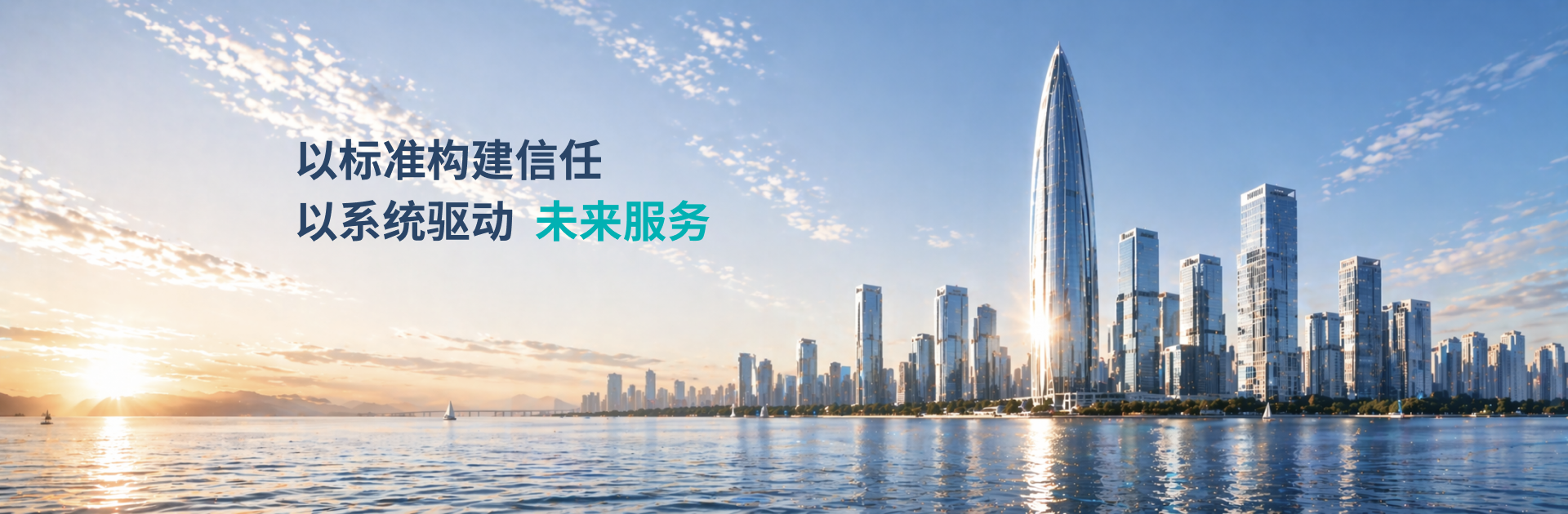 以标准构建信任 以系统驱动 未来服务